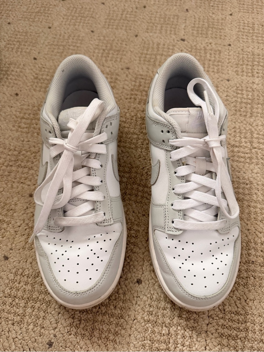 Nike Dunk Low 'Light Smoke Grey WMNS Sz. 8 👟 EUC